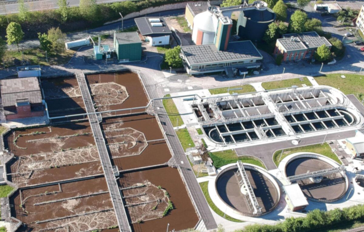 Kläranlage Luftbild3 - ESi Siegen